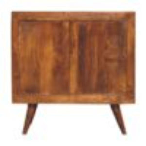 Pineapple Carved Chest | Chestnut Finish | Decorative Storage