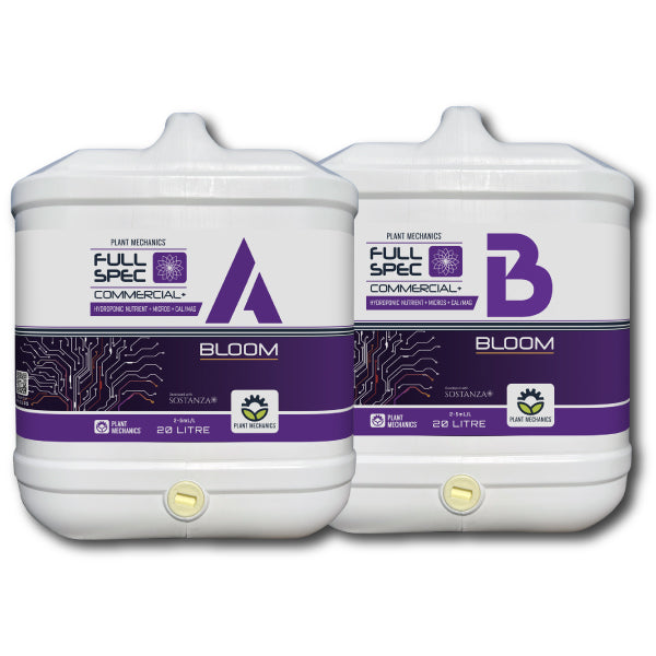 Plant Mechanics Full Spec Bloom A&B 20L – Two-Part Flowering Nutrients