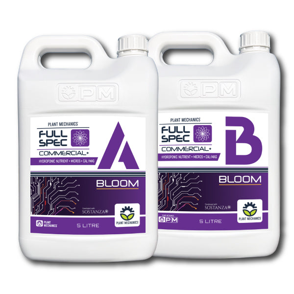 Plant Mechanics Full Spec Bloom A&B 5L – Two-Part Flowering Nutrients