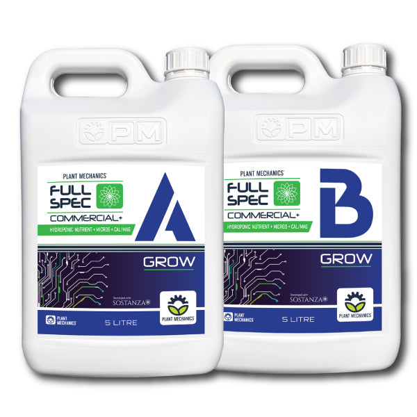 Plant Mechanics Full Spec Grow A&B 5L – Two-Part Grow Nutrients