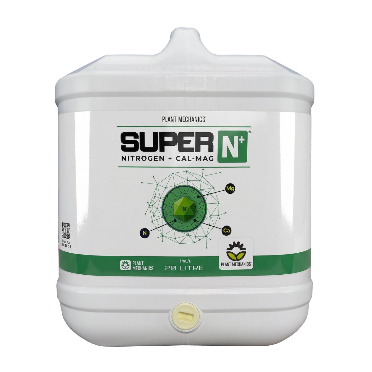 Plant Mechanics Super N+ 20L | Nitrogen & CalMag Growth Booster