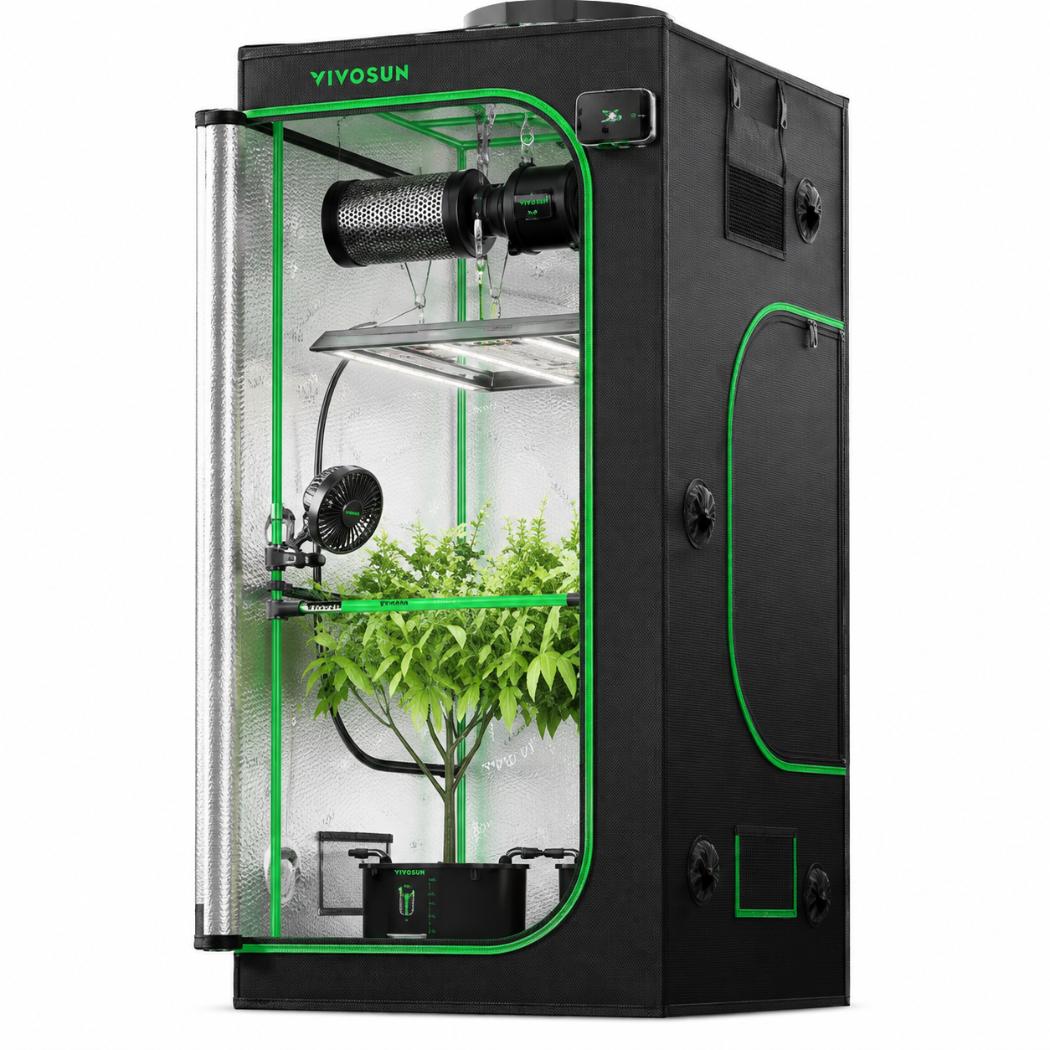 PRO 360° Airflow Grow Tent System | 3x3 ft | 350W Tunable Spectrum LED