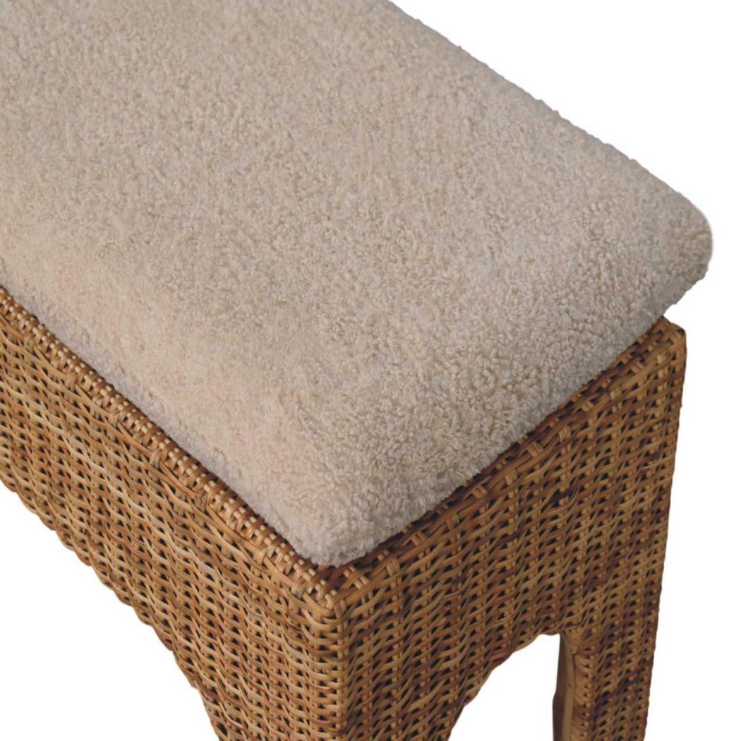 Rattan Harmony Cabinet | Solid Mango Wood | Natural Cane Front | Artisan Storage Furniture