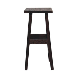 Reclaimed High Stool | Reclaimed Teak, Oak & Pine | Natural Finish | Counter & Bar Seating