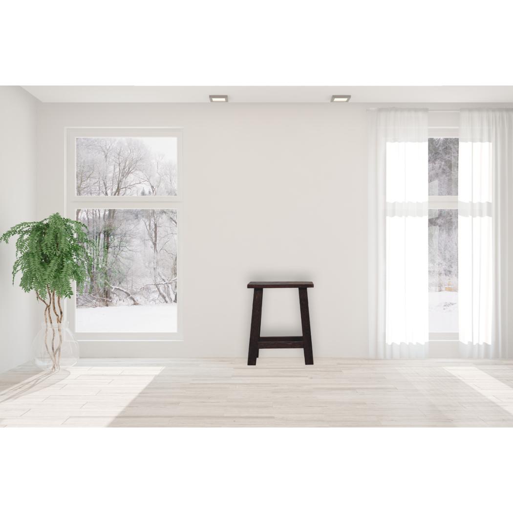 Reclaimed High Stool | Reclaimed Teak, Oak & Pine | Natural Finish | Counter & Bar Seating