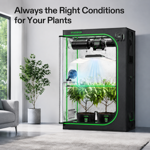 Rectangular PRO Smart Grow Tent Kit | 4x2 ft | 240W Tunable LED