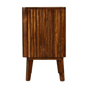 Reeve Bedside Table | Compact Bedroom Storage | Contemporary Design