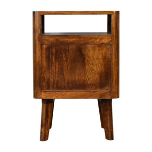 Reeve Bedside Table | Compact Bedroom Storage | Contemporary Design