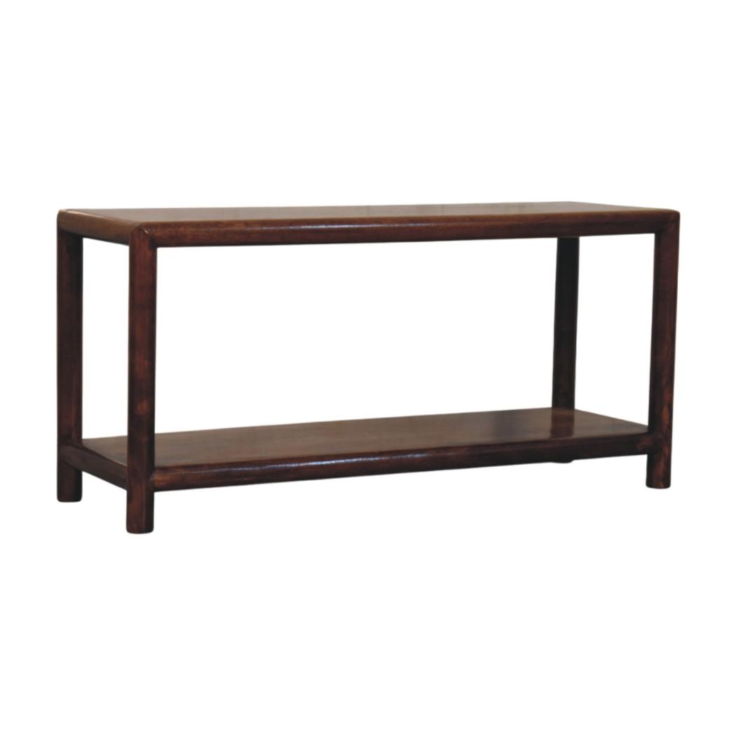 Regency Bench | Solid Mango Wood | Woven Seat