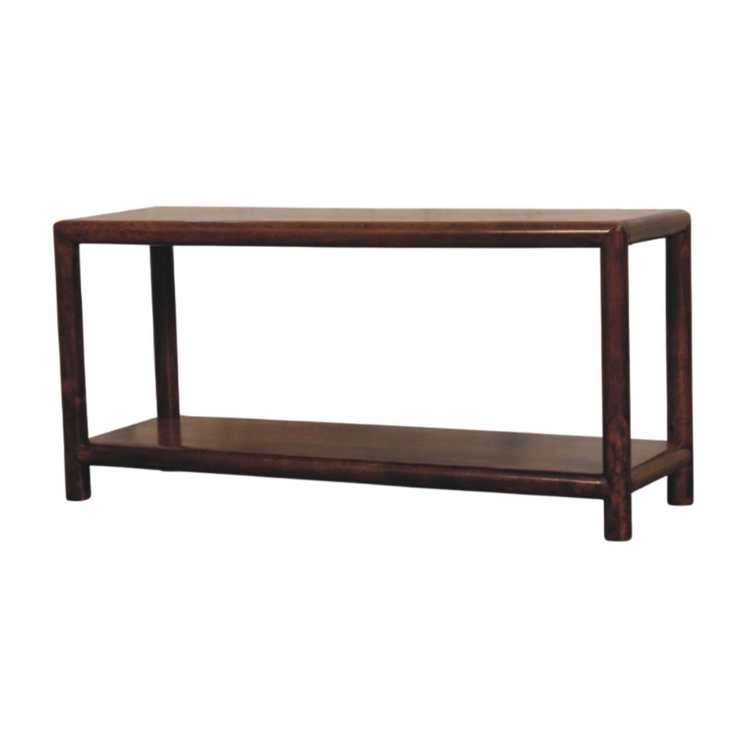 Regency Bench | Solid Mango Wood | Woven Seat