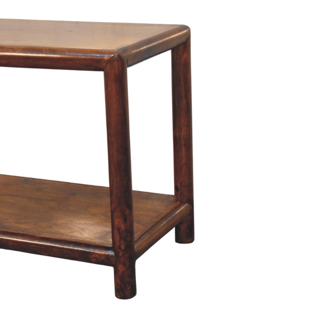 Regency Bench | Solid Mango Wood | Woven Seat