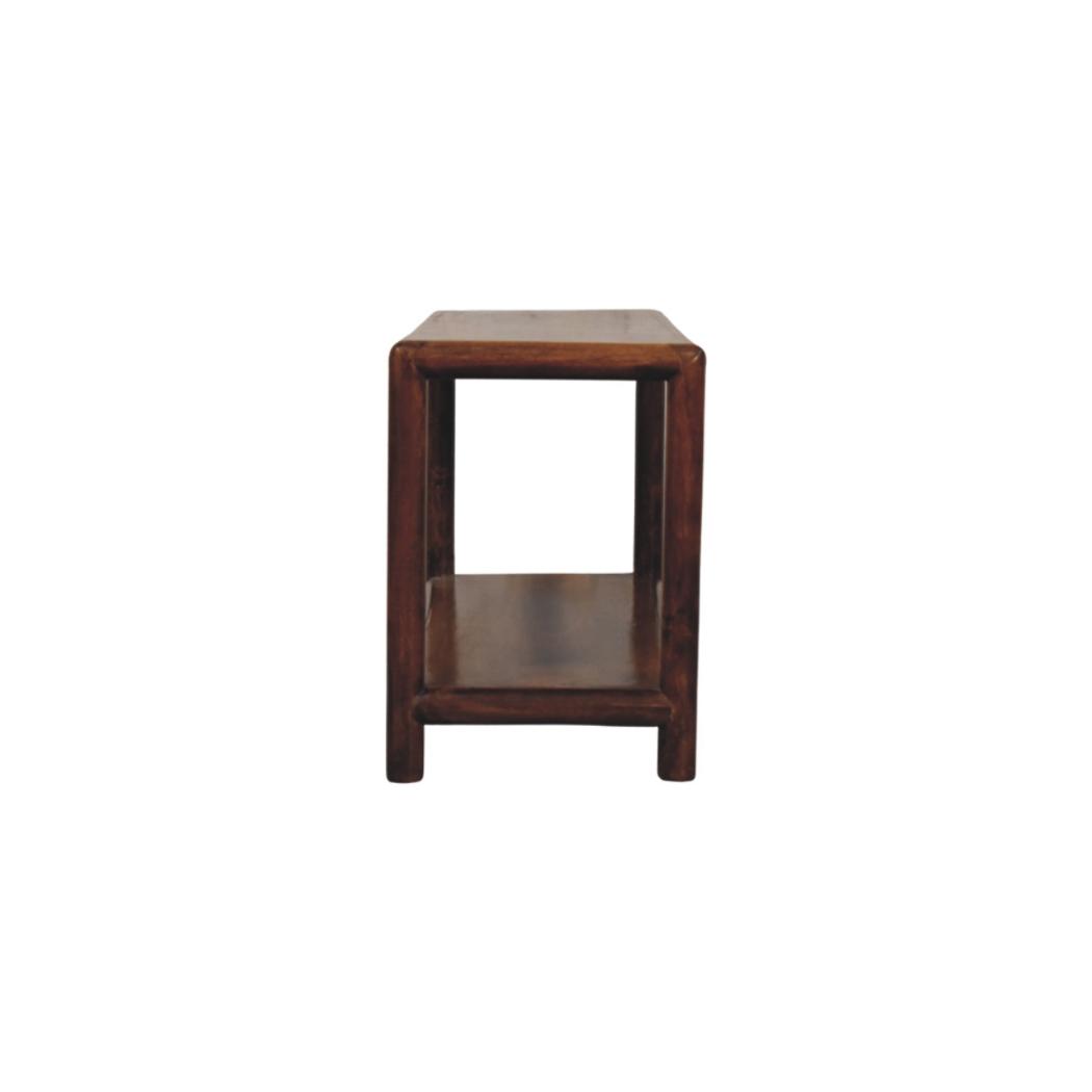 Regency Bench | Solid Mango Wood | Woven Seat