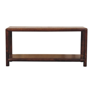 Regency Bench | Solid Mango Wood | Woven Seat