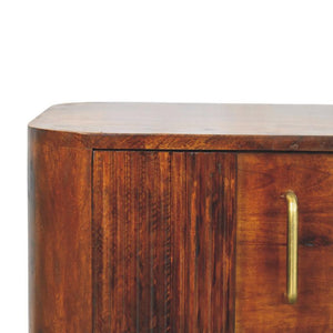 Ribera Bedside Table | Compact Bedroom Storage | Contemporary Design