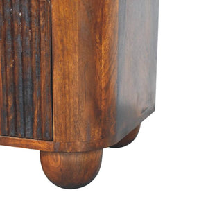 Ribera Bedside Table | Compact Bedroom Storage | Contemporary Design