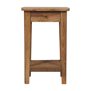 Rope End Table | Textured Detail | Compact Accent Design