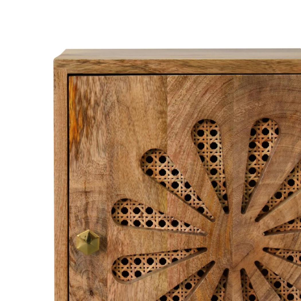 Rosalie Bedside Table | Contemporary Storage | Compact Bedroom Design