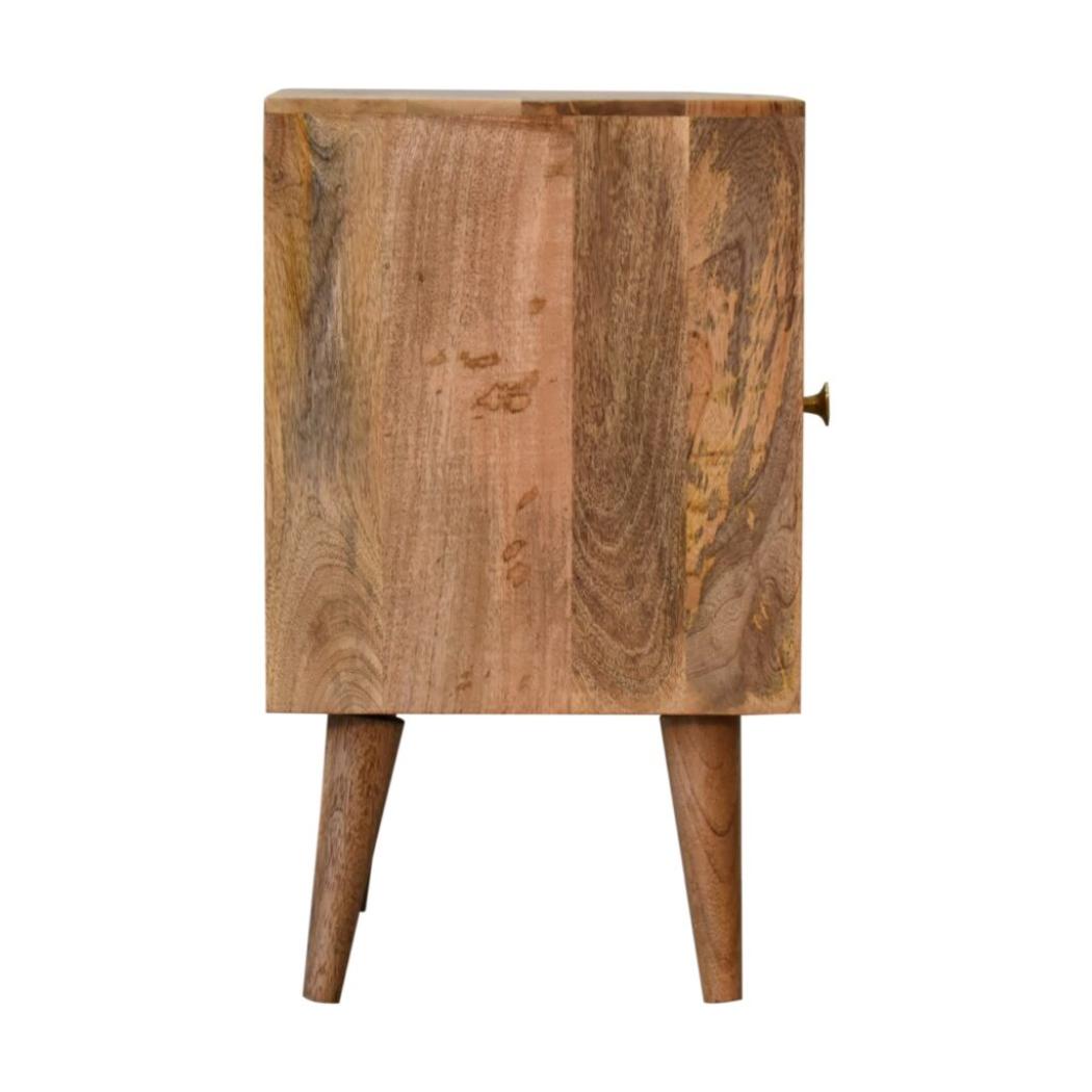 Rosalie Bedside Table | Contemporary Storage | Compact Bedroom Design