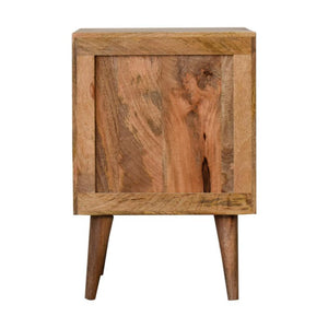 Rosalie Bedside Table | Contemporary Storage | Compact Bedroom Design