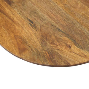 Round Fluted Coffee Table | Textured Living Room Centrepiece