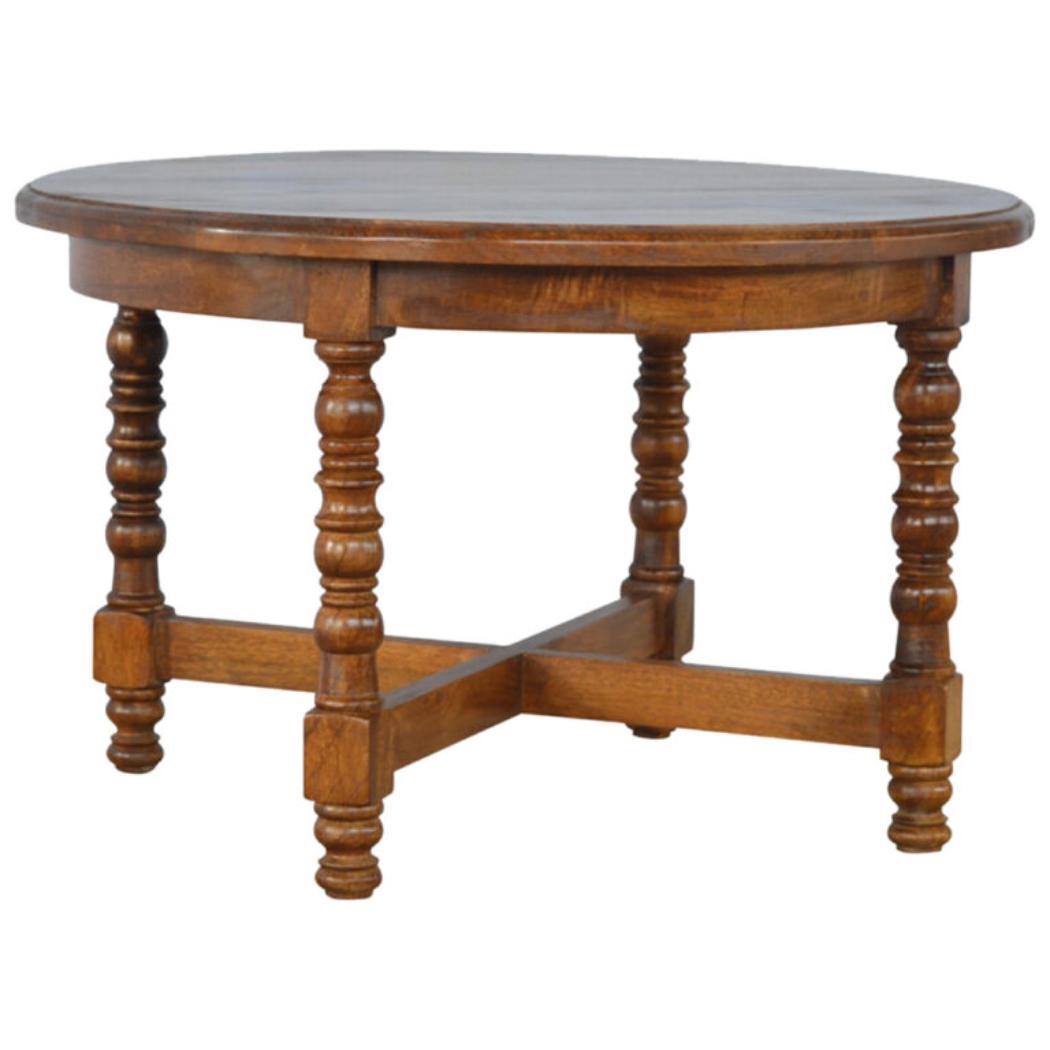 Round Occasional Side Table | Compact Design | Living Room Accent