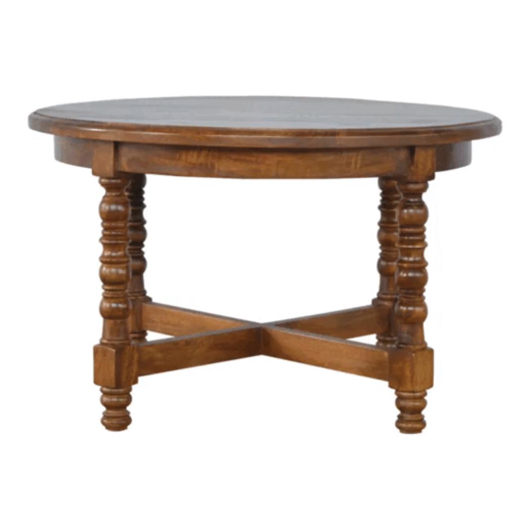 Round Occasional Side Table | Compact Design | Living Room Accent