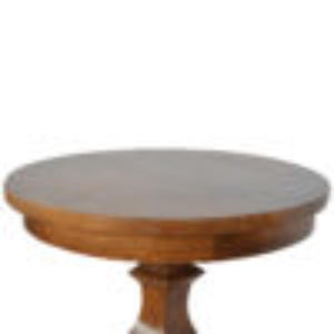 Round Pedestal Tea Table | Compact Design | Classic Occasional Table