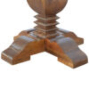 Round Pedestal Tea Table | Compact Design | Classic Occasional Table
