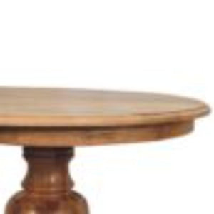 Round Turned Dining Table | Sculptural Pedestal Style | Timeless Design