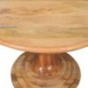 Round Turned Dining Table | Sculptural Pedestal Style | Timeless Design