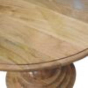 Round Turned Dining Table | Sculptural Pedestal Style | Timeless Design