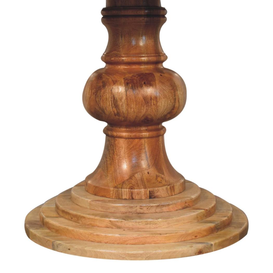Round Turned Dining Table | Sculptural Pedestal Style | Timeless Design