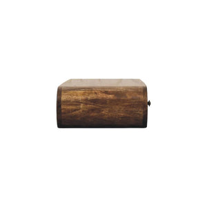 Rounded Wall-Mounted Console | 2 Drawer Floating Storage