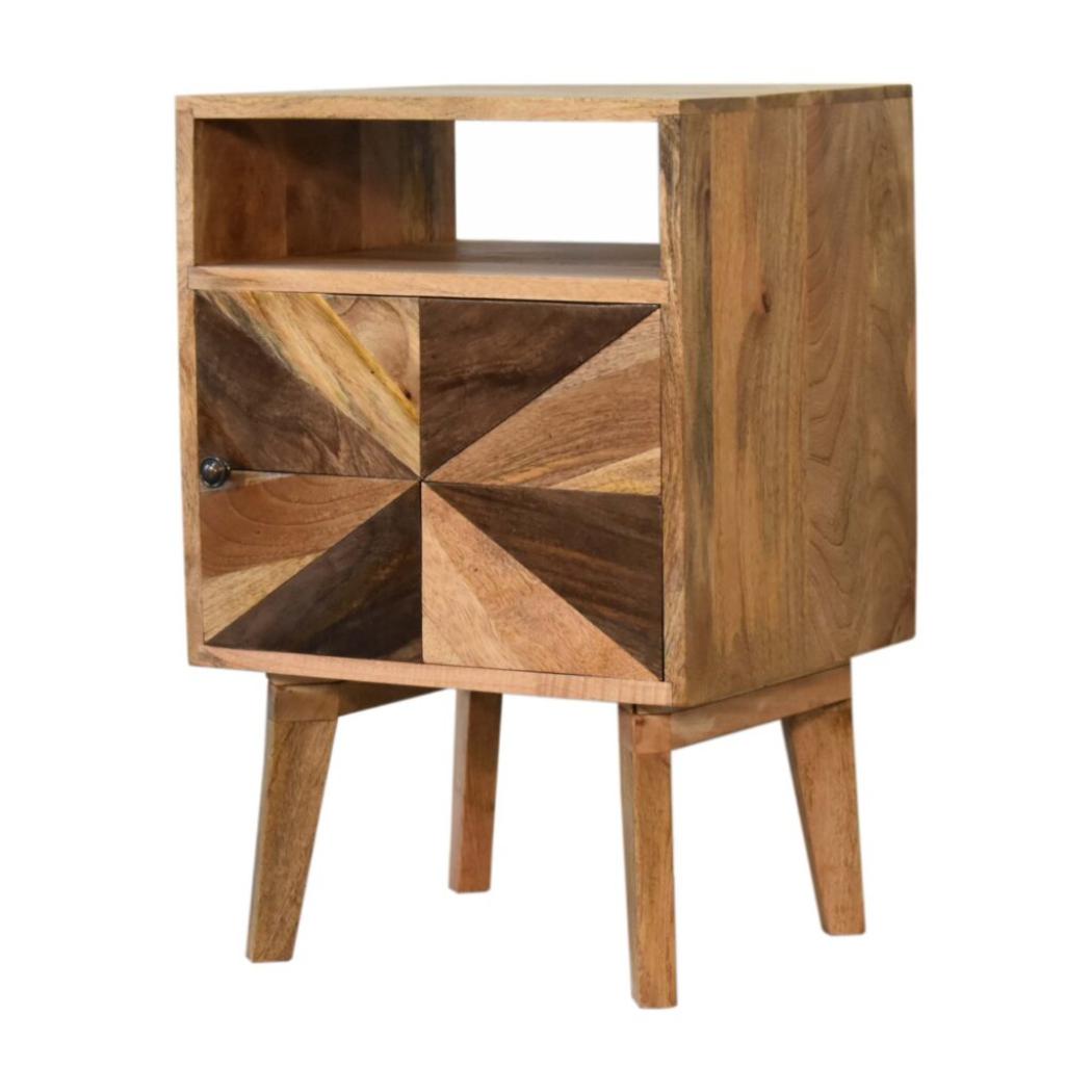Safi Bedside Table | Compact Bedroom Storage | Contemporary Design