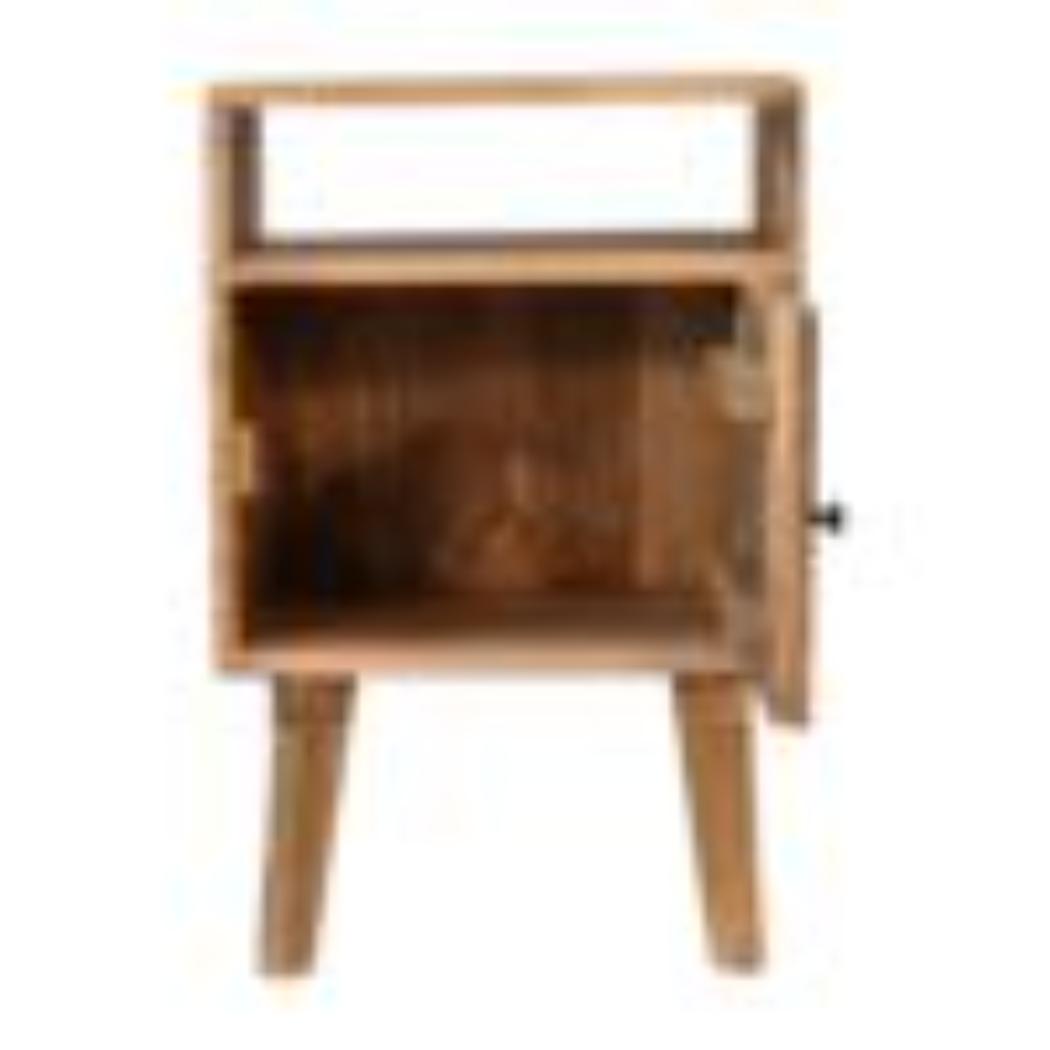 Safi Bedside Table | Compact Bedroom Storage | Contemporary Design