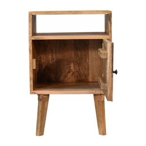 Safi Bedside Table | Compact Bedroom Storage | Contemporary Design