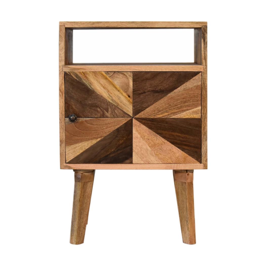 Safi Bedside Table | Compact Bedroom Storage | Contemporary Design