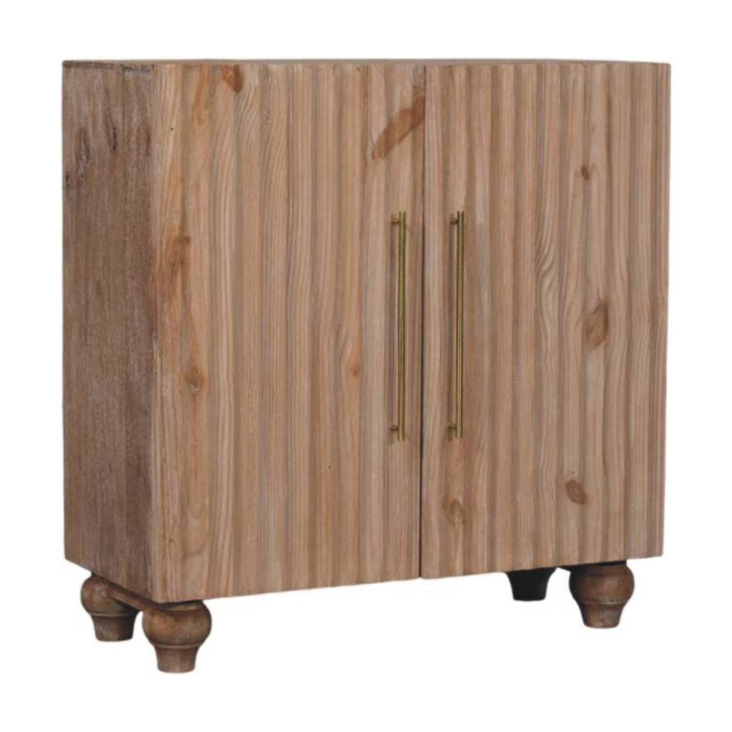 Sandgrain Pine & Mango Sideboard | Natural Textured Character | Storage Furniture