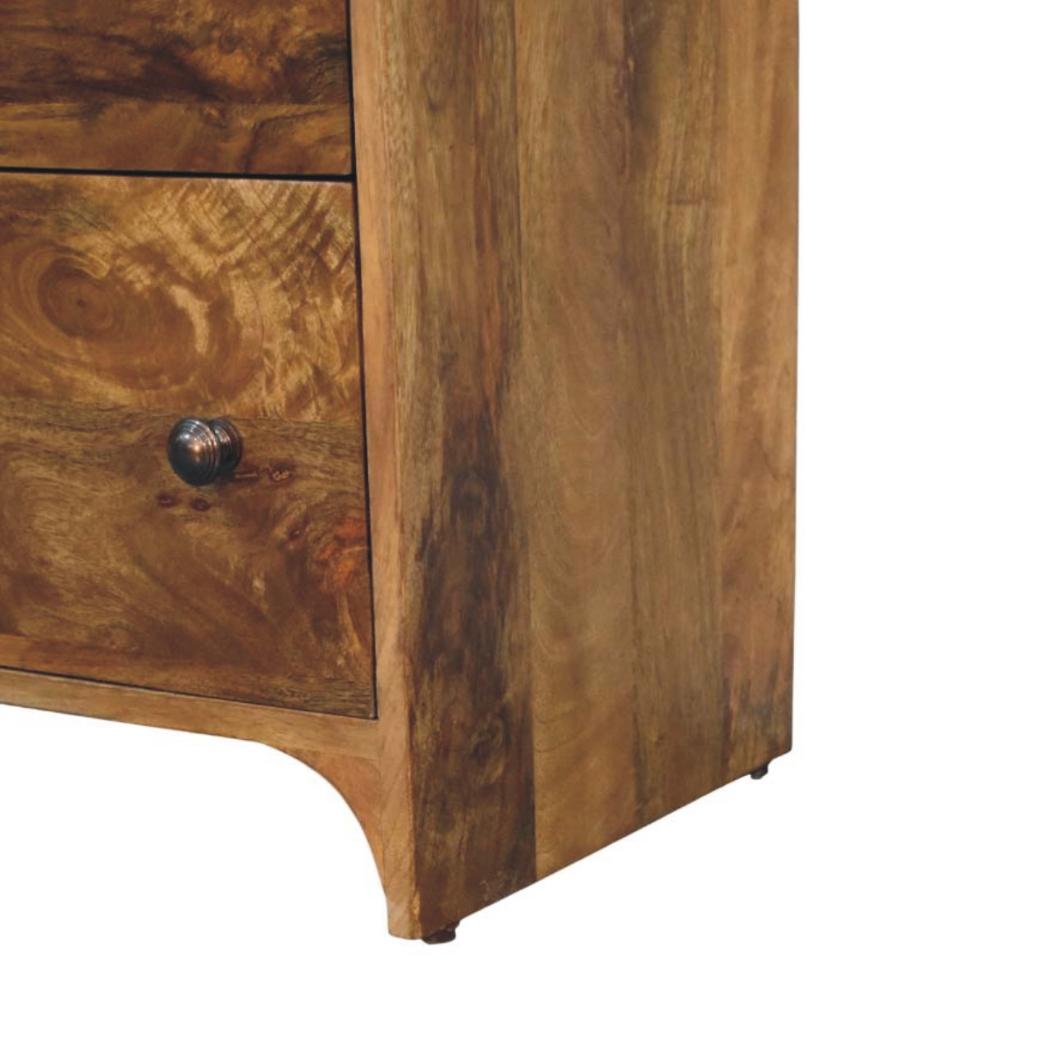 Scalloped-Edge Chest | Decorative Bedroom Storage