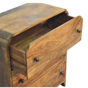 Scalloped-Edge Chest | Decorative Bedroom Storage