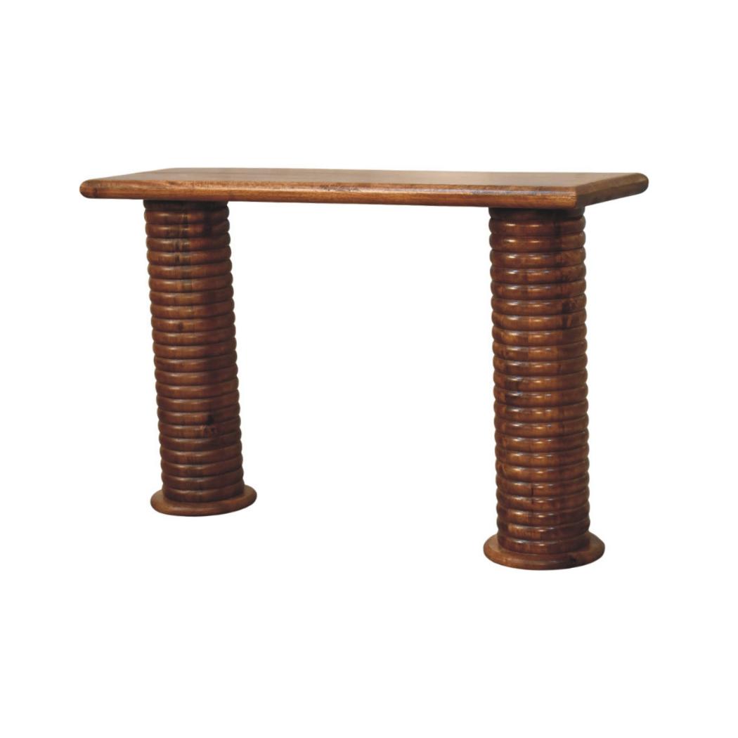 Sculpted Leg Console Table | Sculptural Detail | Statement Hallway Furniture