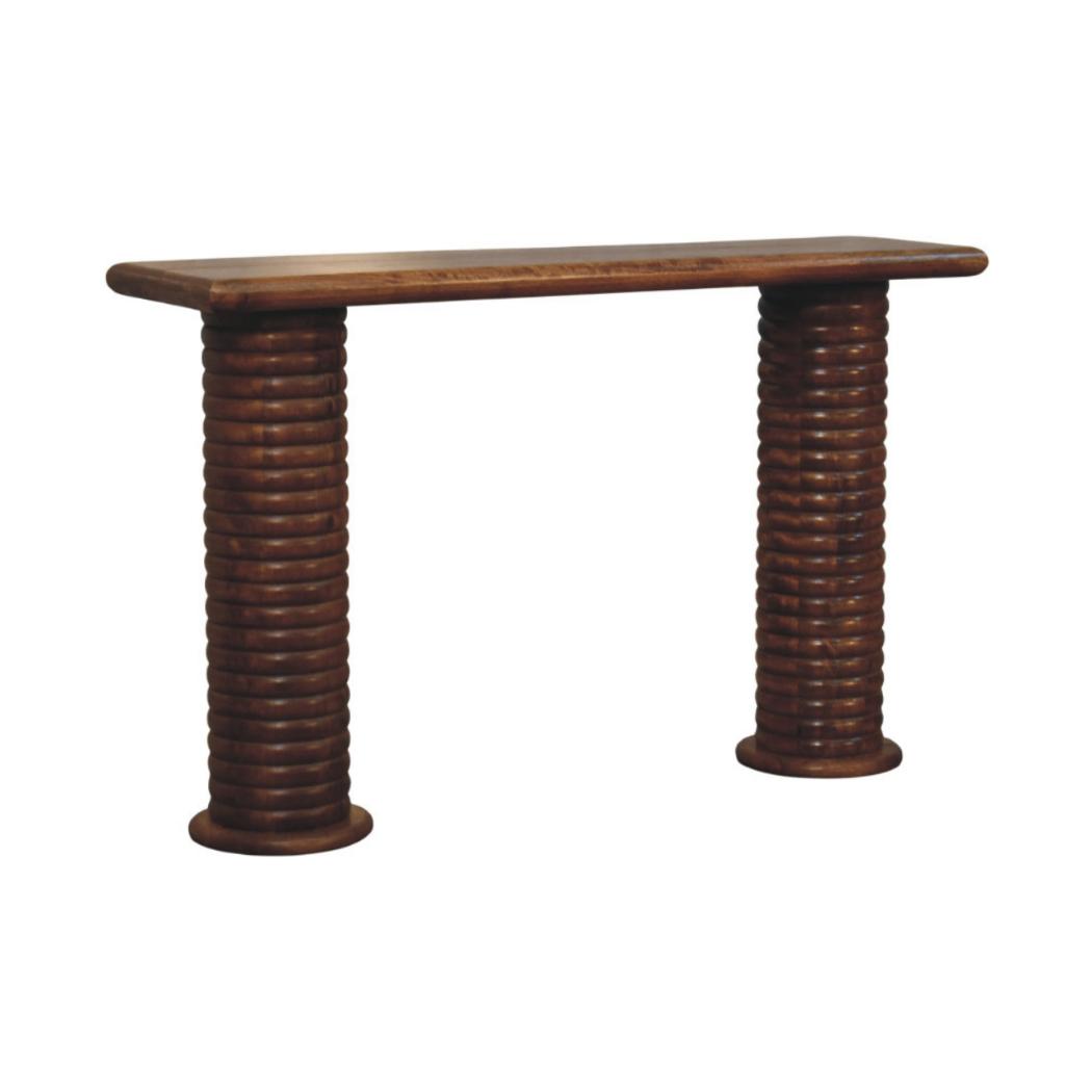Sculpted Leg Console Table | Sculptural Detail | Statement Hallway Furniture
