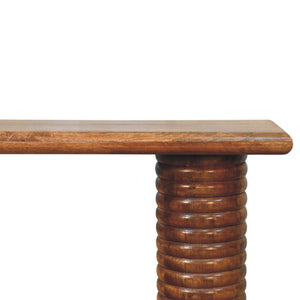 Sculpted Leg Console Table | Sculptural Detail | Statement Hallway Furniture
