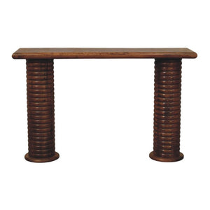 Sculpted Leg Console Table | Sculptural Detail | Statement Hallway Furniture