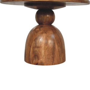 Sculpted Pedestal Coffee Table | Sculptural Form | Contemporary Living Room Centrepiece