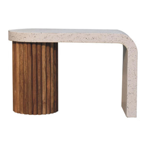 Serenity Terrazzo Coffee Table | Decorative Stone Surface | Contemporary Living Room Table