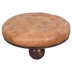Sfera Coffee Table | Solid Mango Wood | Sculptural Design