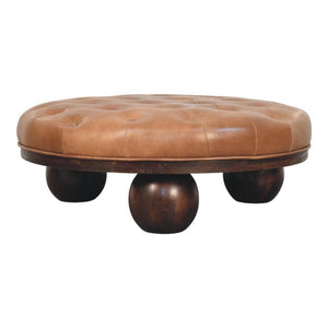Sfera Coffee Table | Solid Mango Wood | Sculptural Design