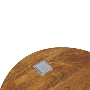 Single Bedside Table | Chestnut Finish | Compact Bedroom Storage