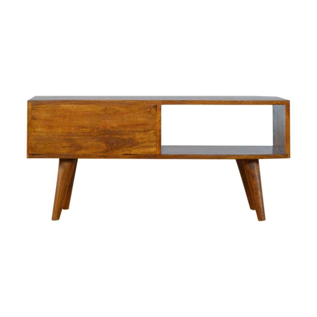 Sliding Brass Inlay Media Unit | Decorative TV Storage | Statement Living Room Cabinet